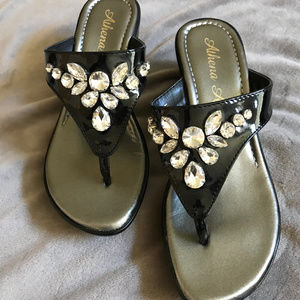 Athena Alexander Wedge Sandals